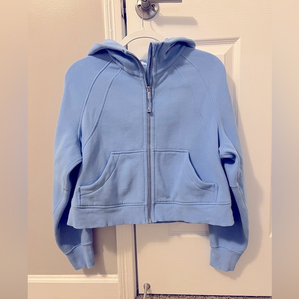 Lululemon Scuba Oversized Full-Zip Hoodie | Sinatra Blue - Picture 3 of 6
